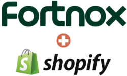 Shopify Fortnox logo