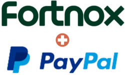 PayPal Fortnox logo